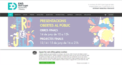 Desktop Screenshot of escoladart.com